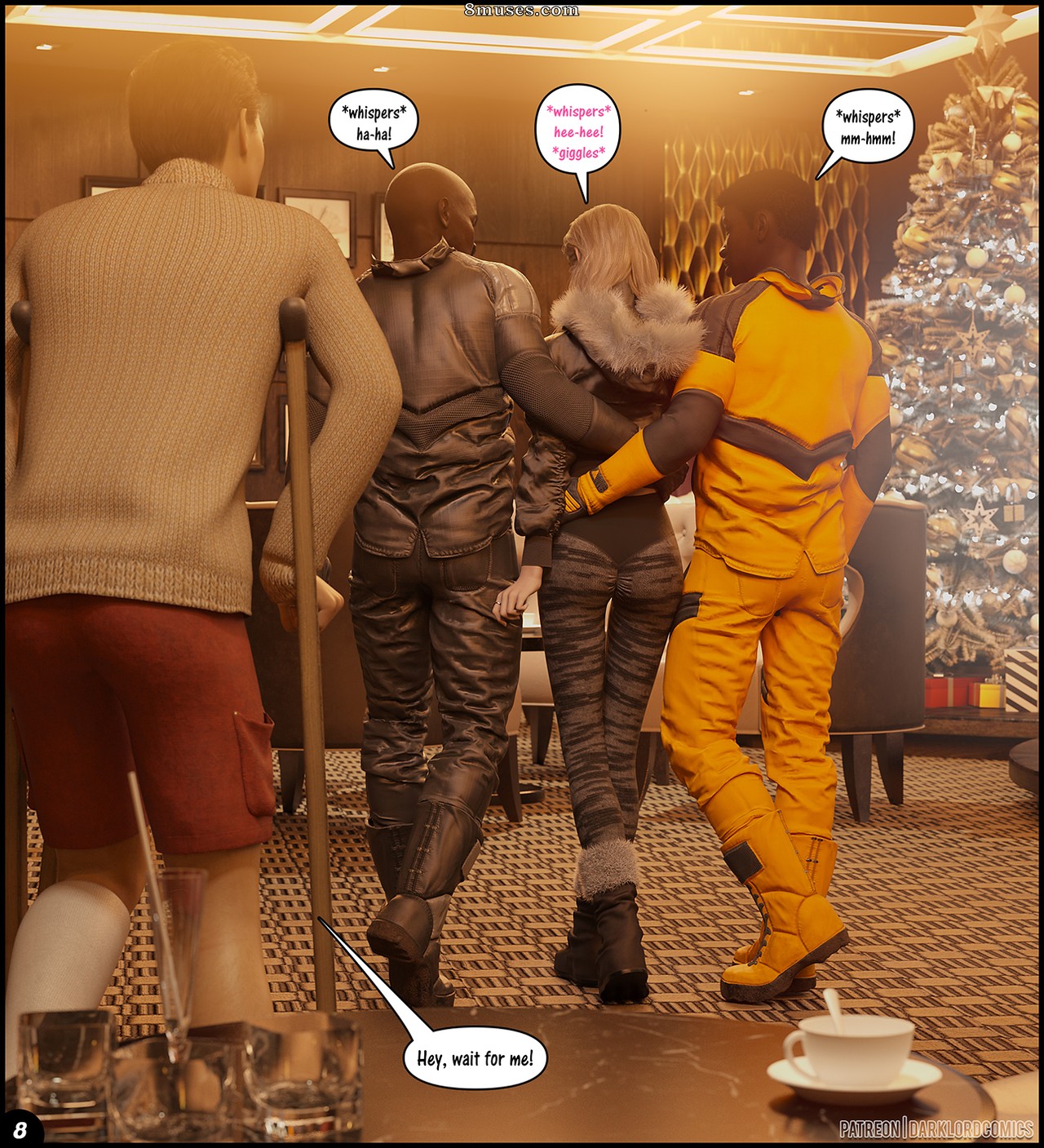 Darklord - Rose goes skiing - Page 8