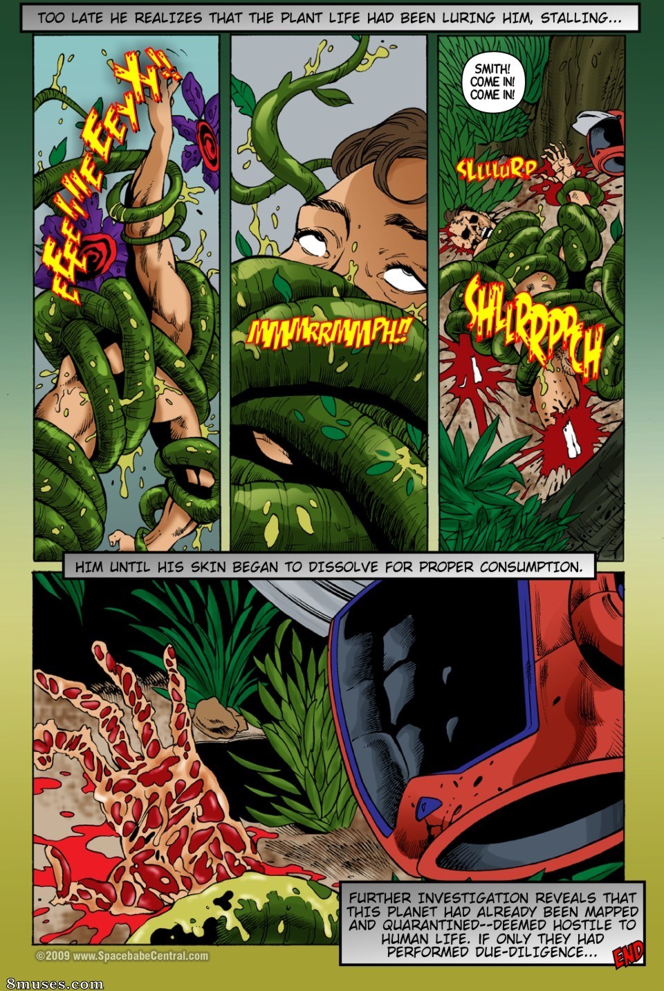 Space Babe Central - Going Green - Page 5