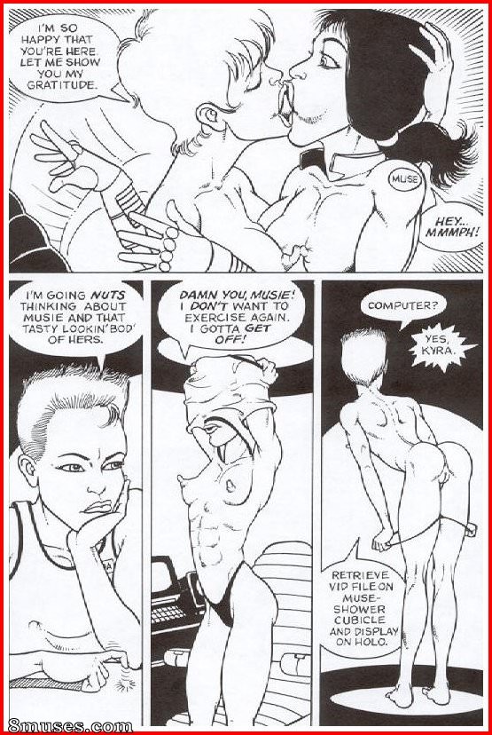 EROS Comics - Luxúria no espaço - Página 12