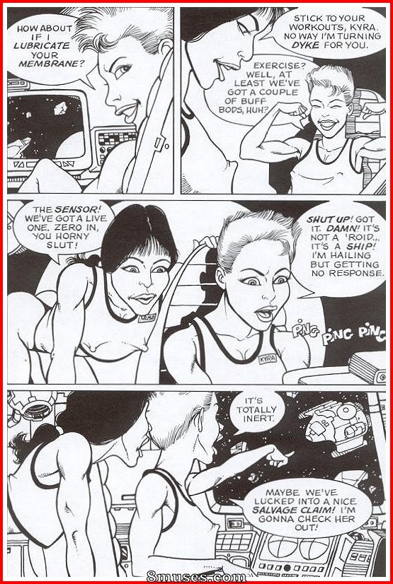 EROS Comics - Luxúria no espaço - Página 7
