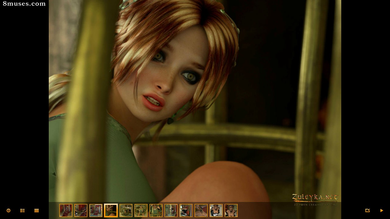 Zuleyka 3D Comics - Nueva criada para el amo - Página 4