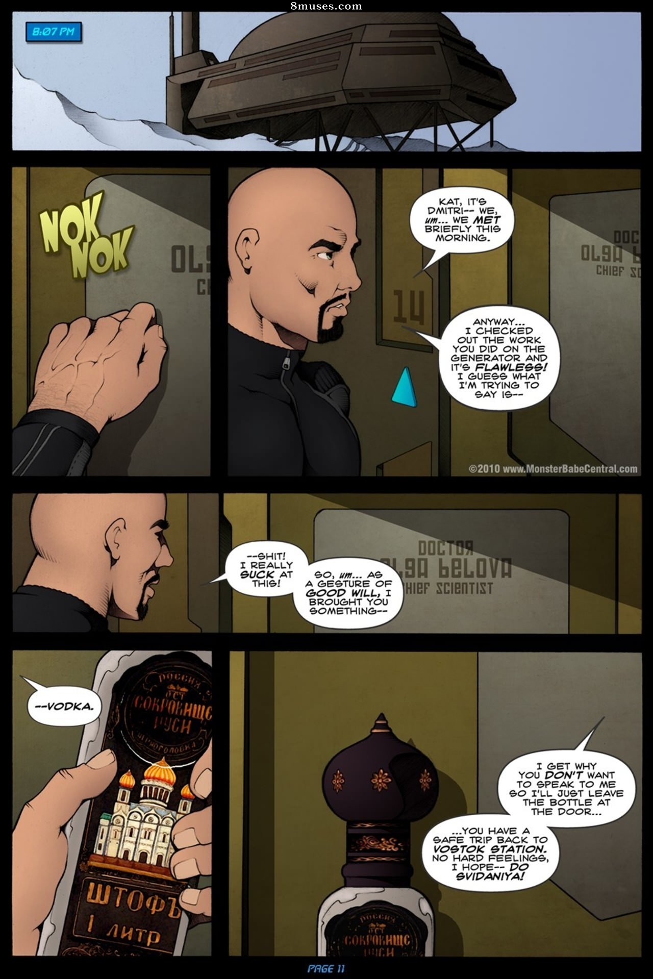 Monster Babe Central - Alien Winter - Page 12