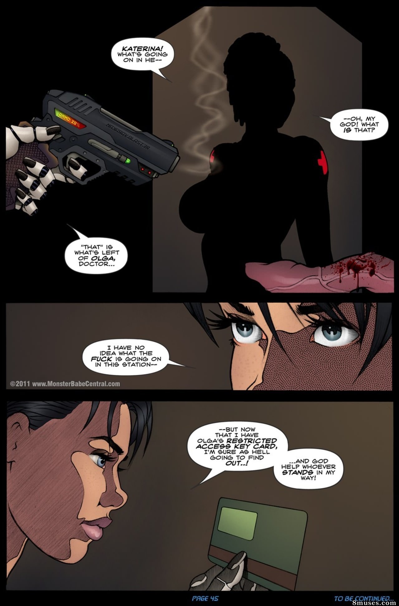 Monster Babe Central - Alien Winter - Page 46