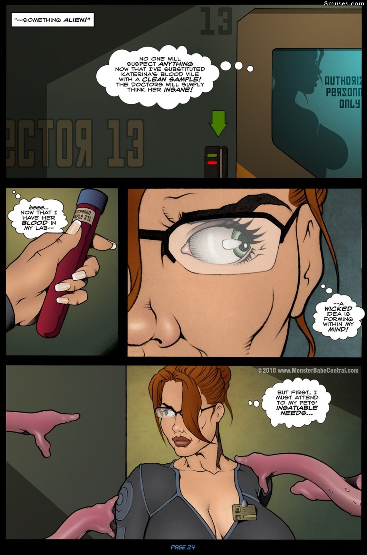 Monster Babe Central - Alien Winter - Page 25