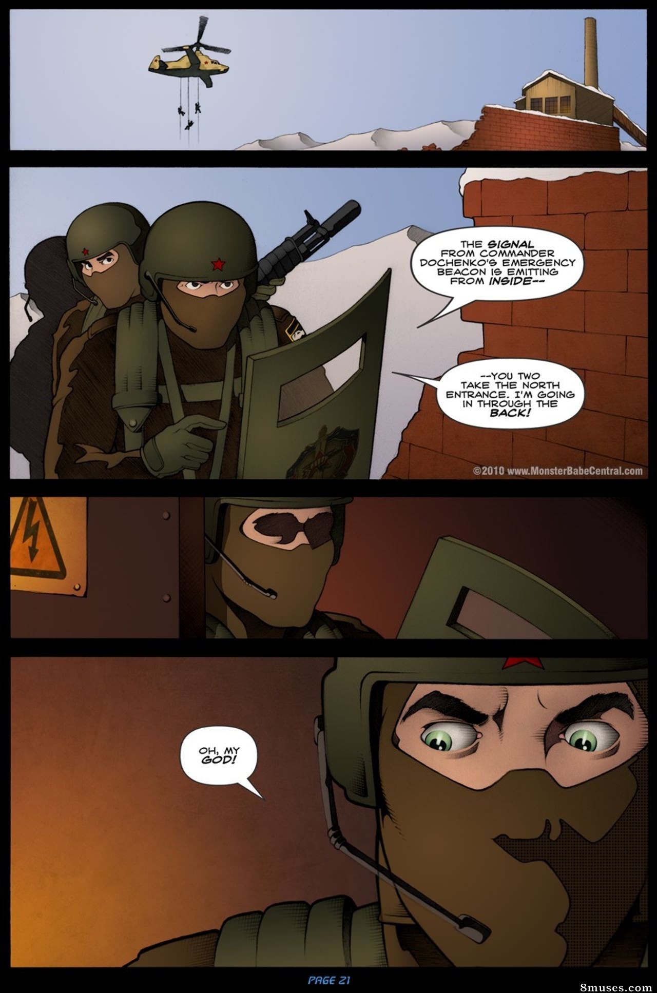 Monster Babe Central - Alien Winter - Page 22