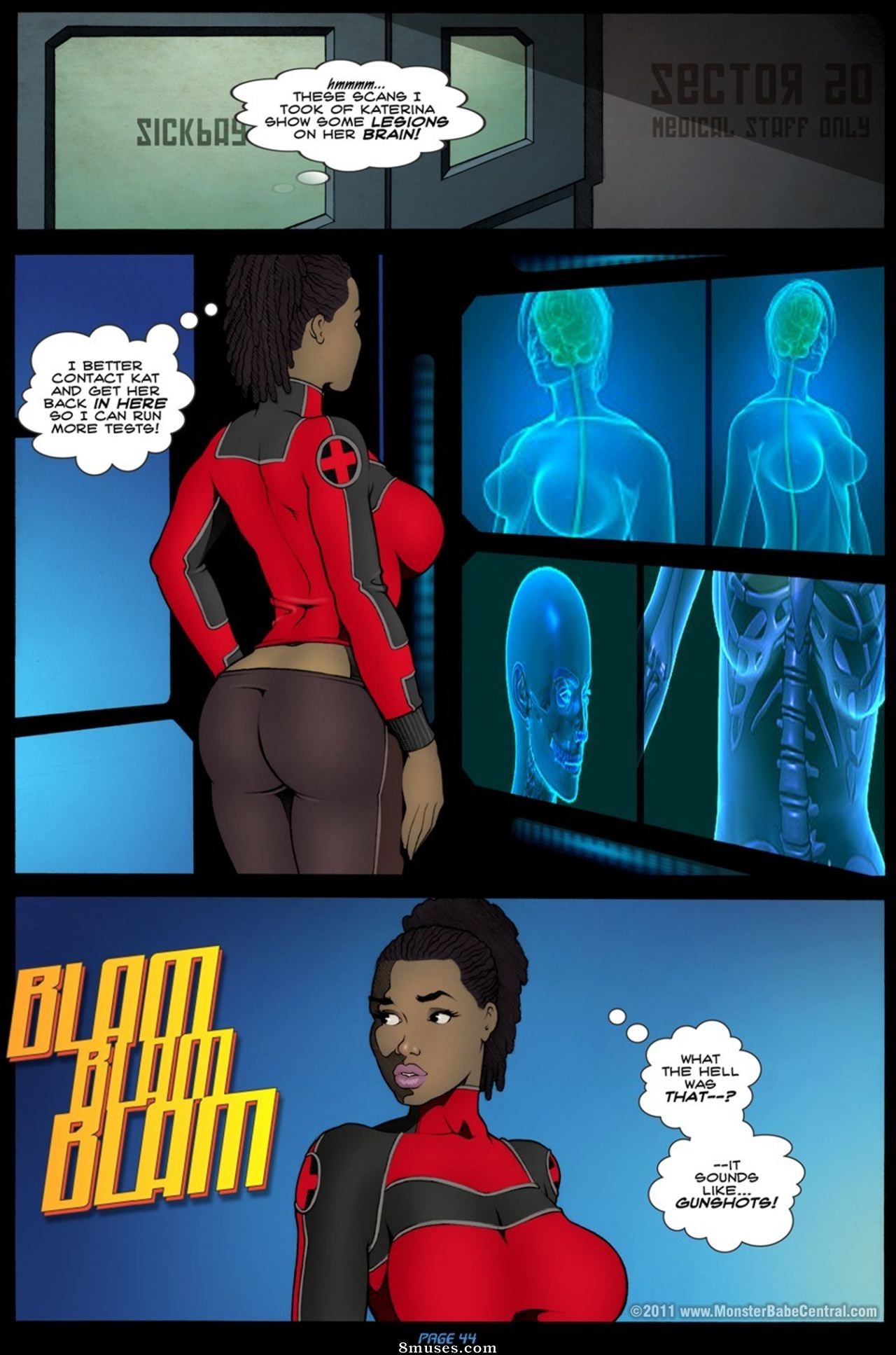 Monster Babe Central - Alien Winter - Page 45