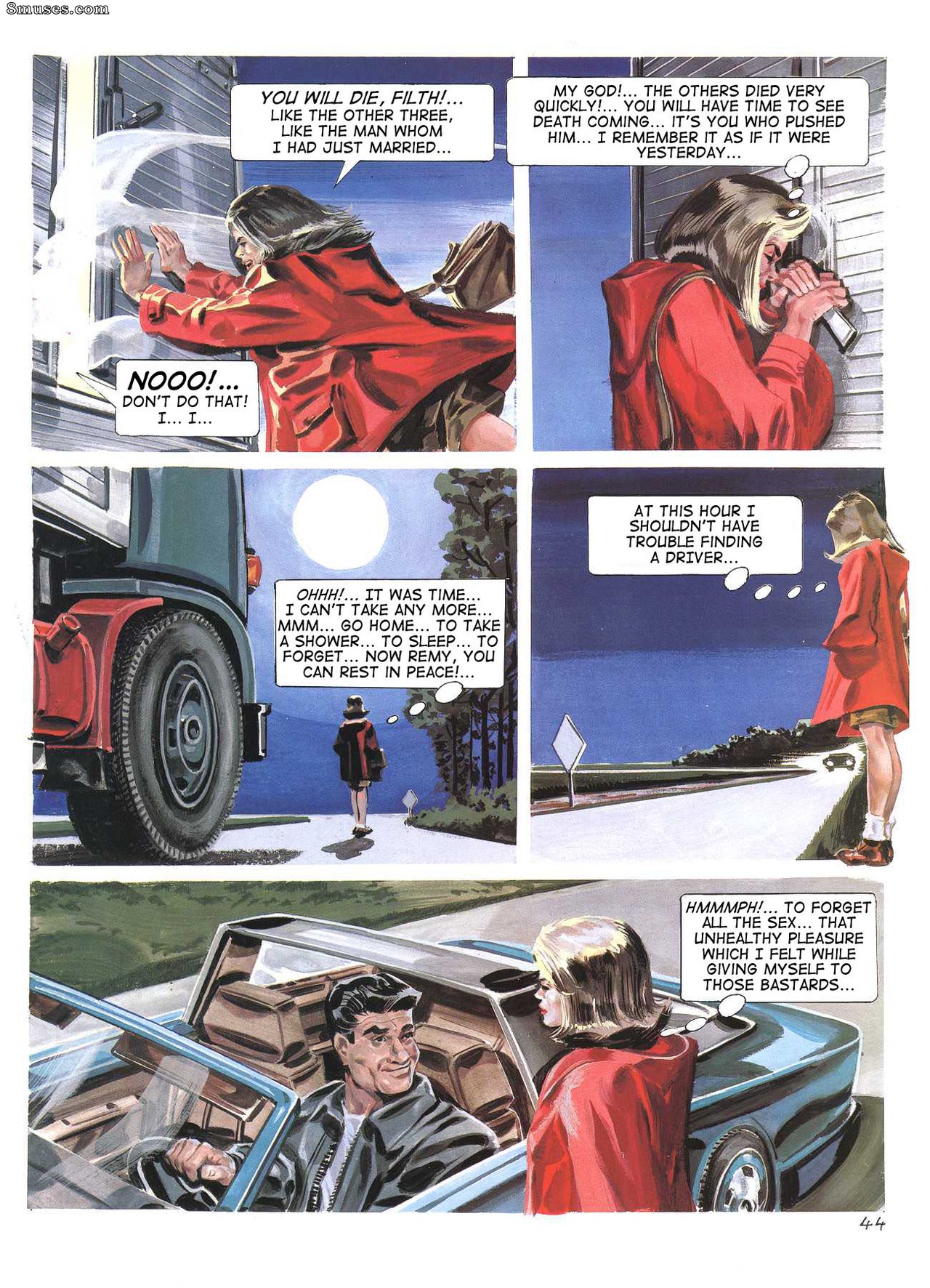 AllPornComics.com Comics - A viúva - Página 44