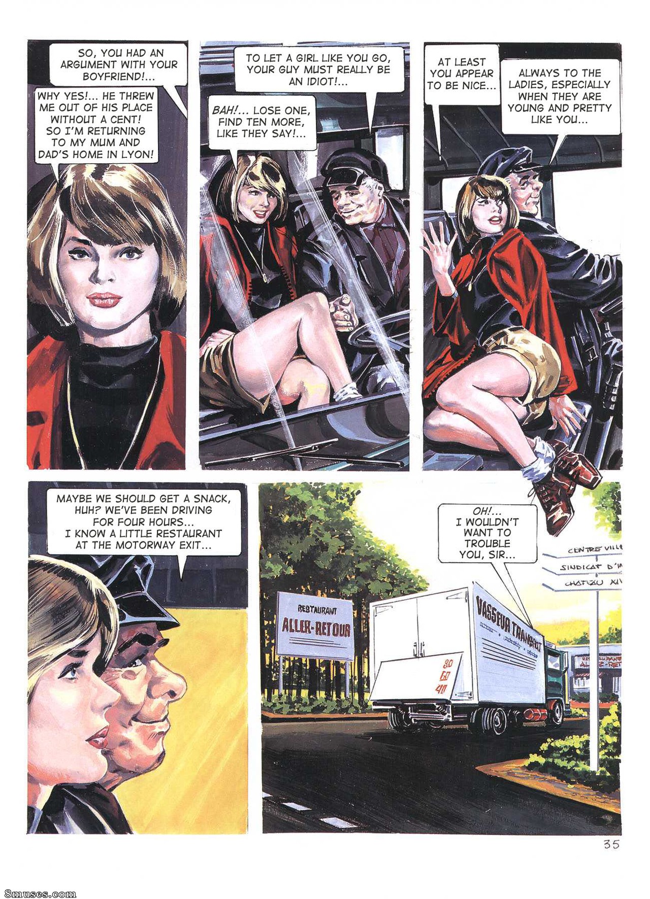AllPornComics.com Comics - The Widow - Page 35