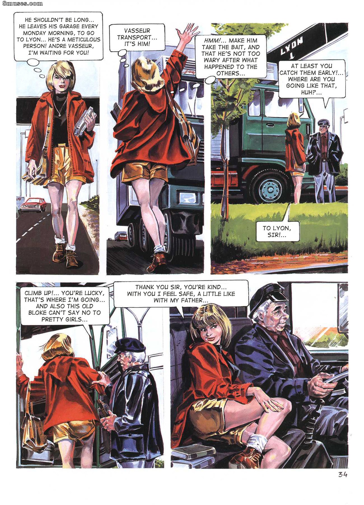 AllPornComics.com Comics - A viúva - Página 34