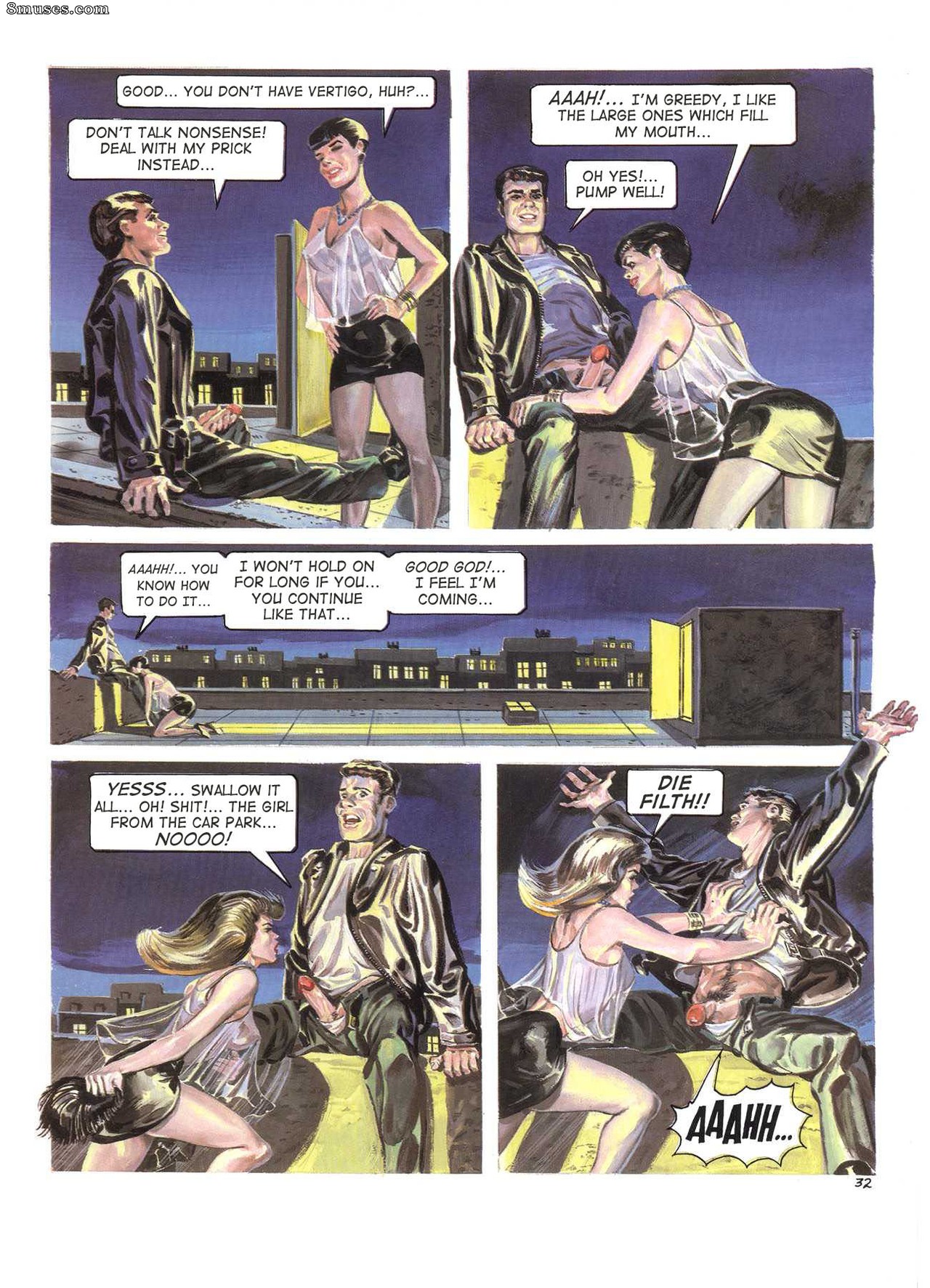 AllPornComics.com Comics - La viuda - Página 32