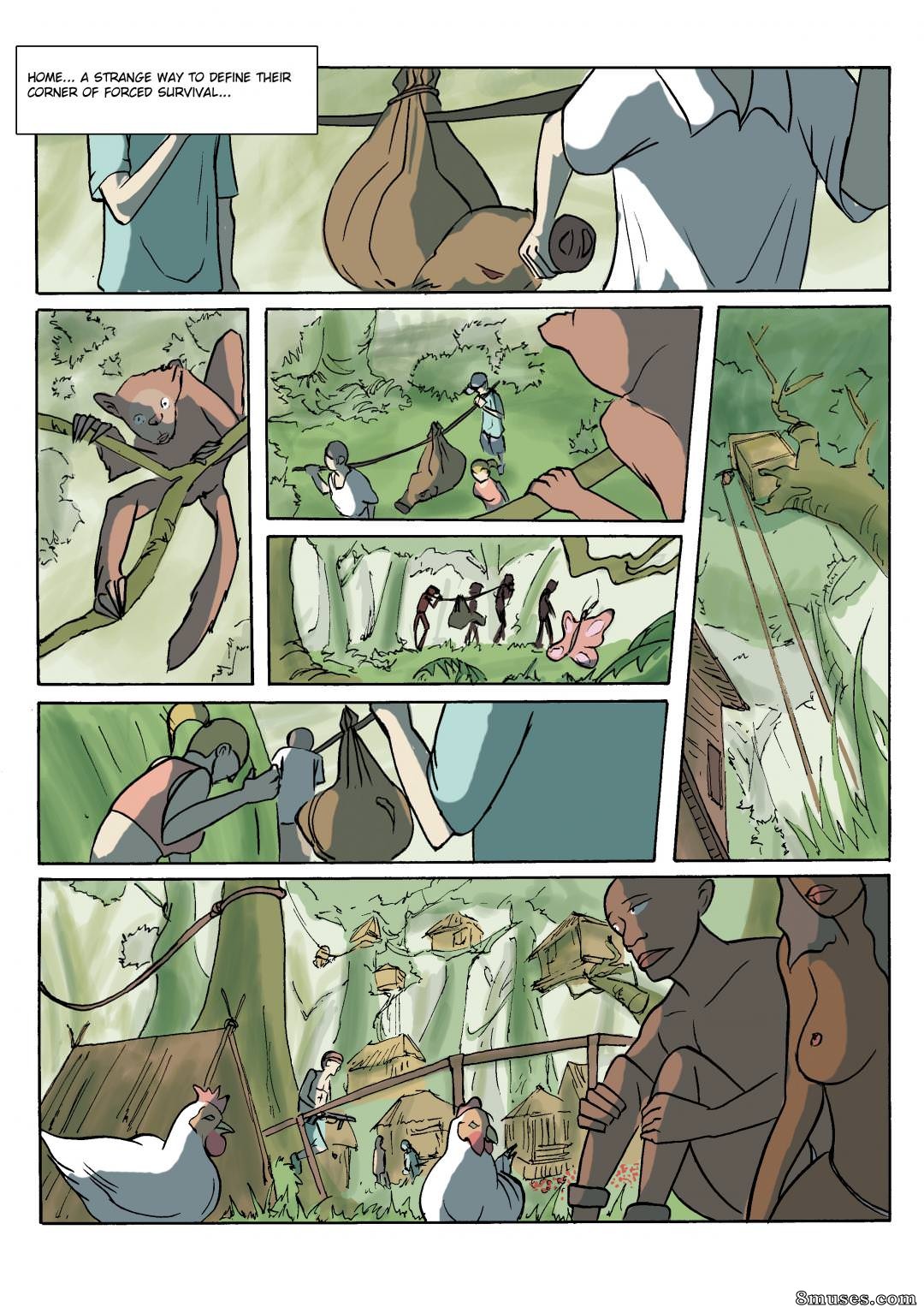 StrapAndStrip - Pervish Comics - A Caça - Página 8