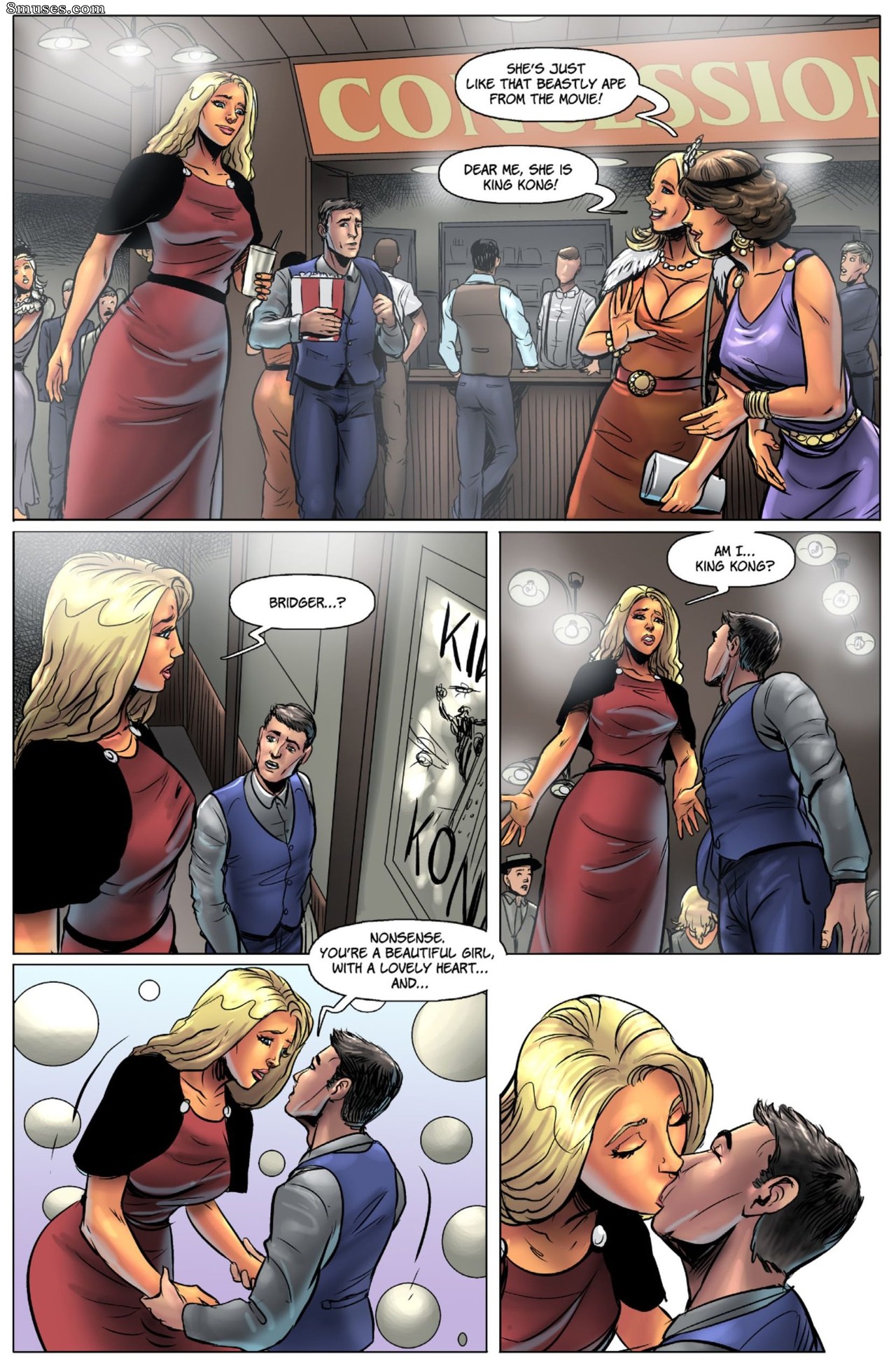 Page 12 | Giantess-Club-Comics/The-Meadebower-Incident/Issue-2 | 8muses -  Sex Comics