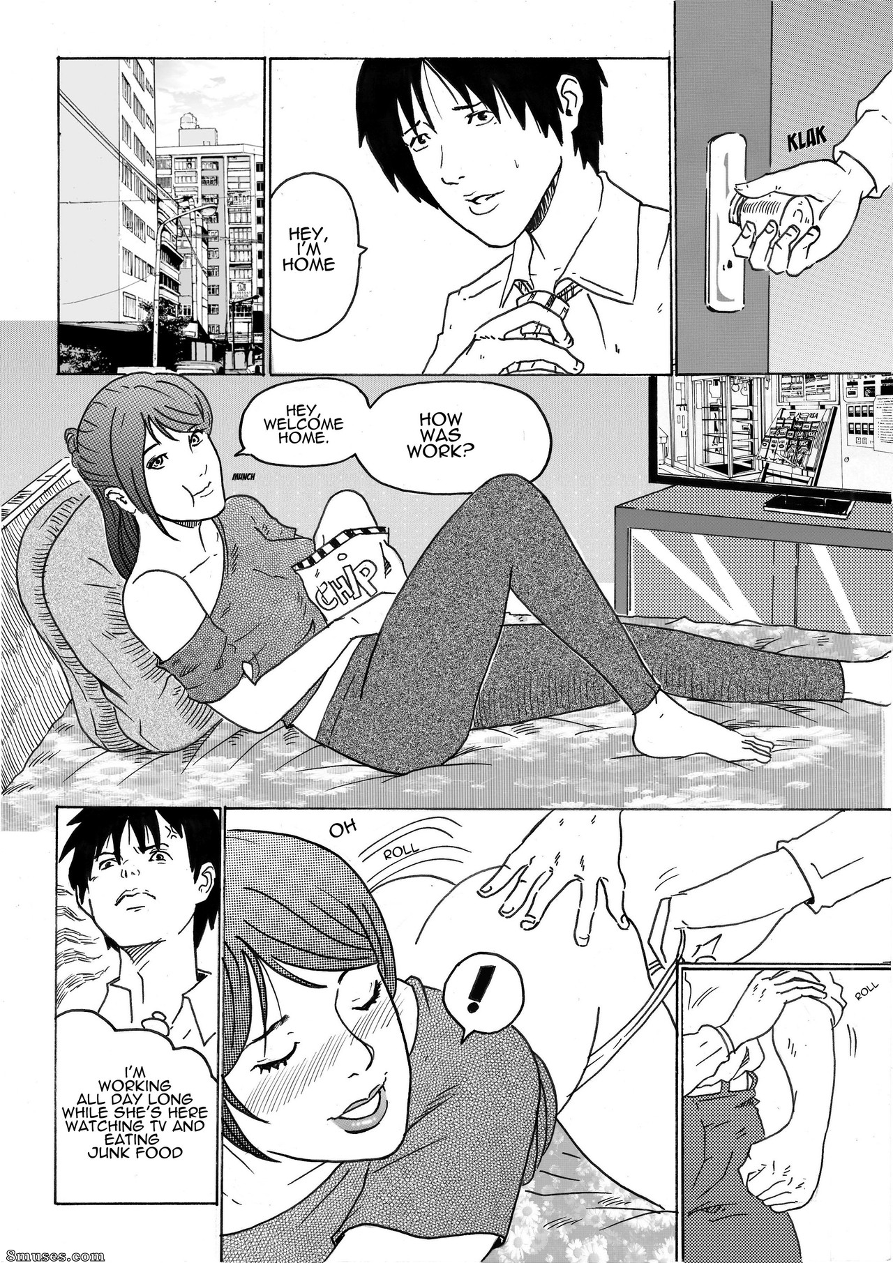 Saori Comics - Trabajando duro - Página 4
