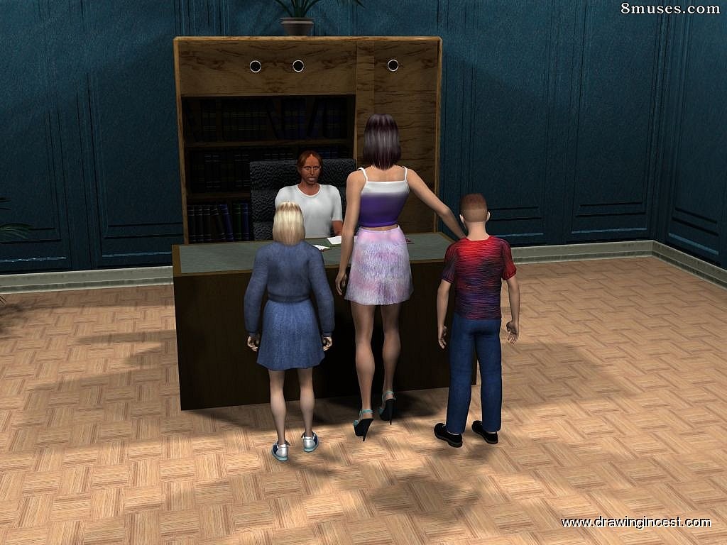 3D - Mother consoles his son - Page 8