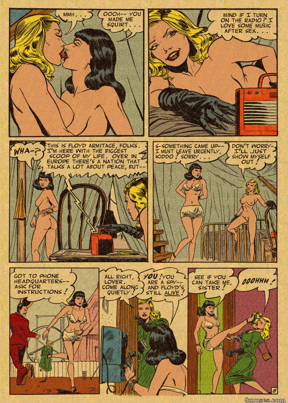 Fredric Wertham Comics - Garota disfarçada - Página 18