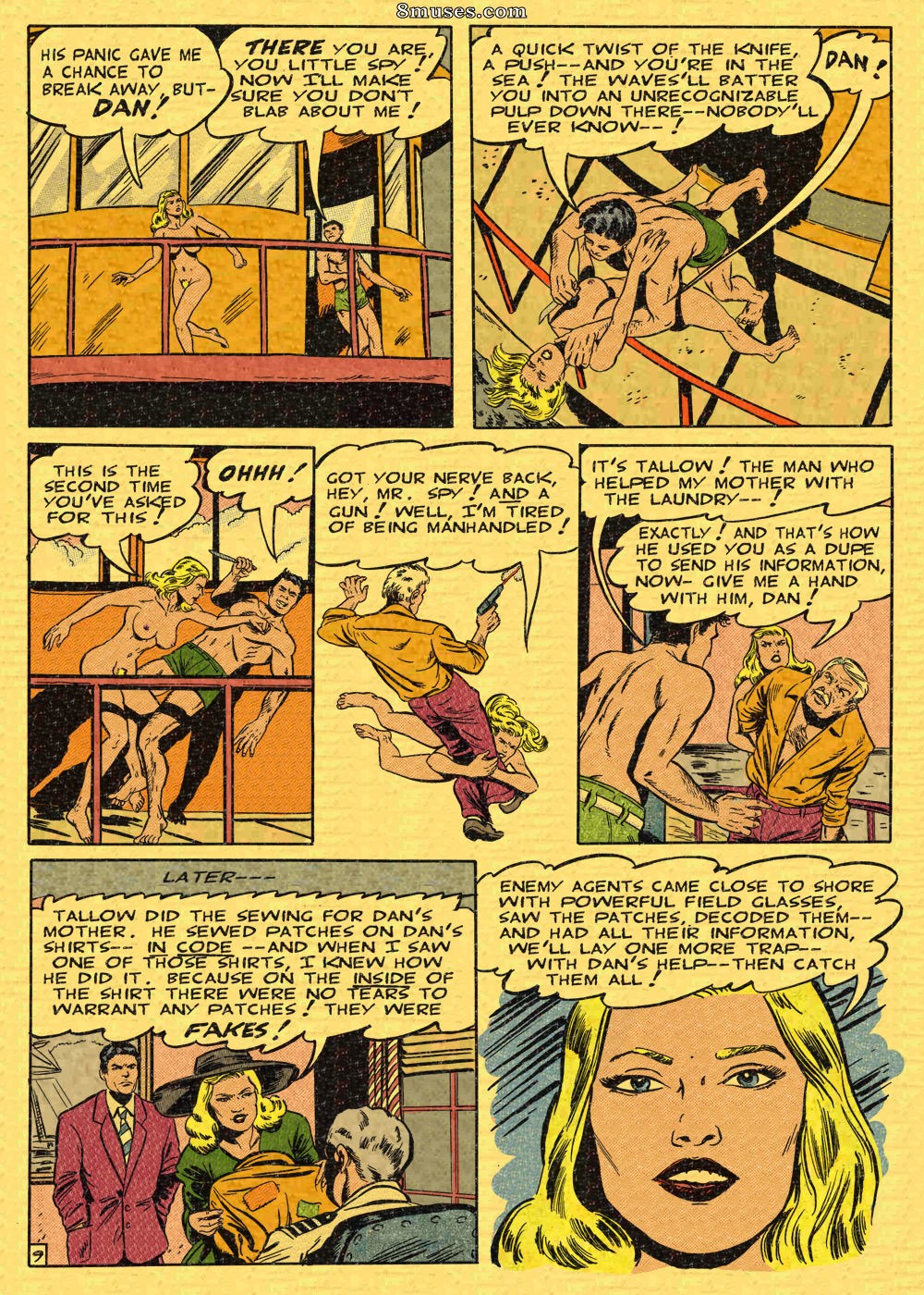 Fredric Wertham Comics - Garota disfarçada - Página 10