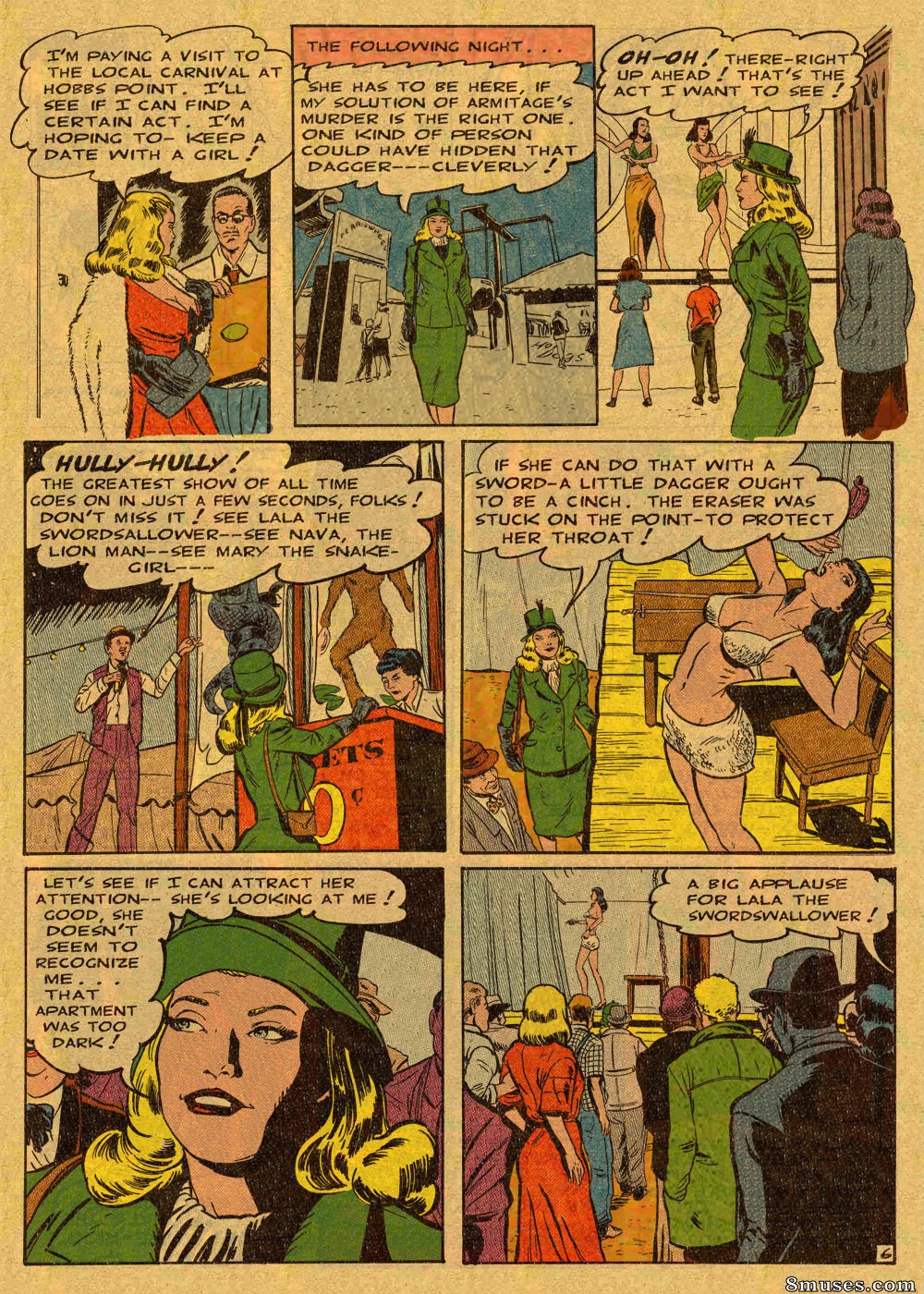 Fredric Wertham Comics - Garota disfarçada - Página 16