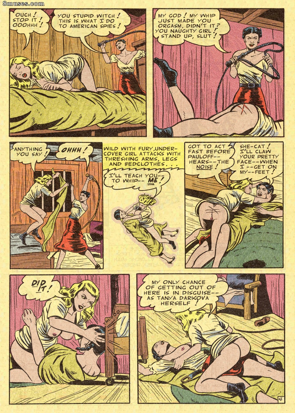 Fredric Wertham Comics - Garota disfarçada - Página 40