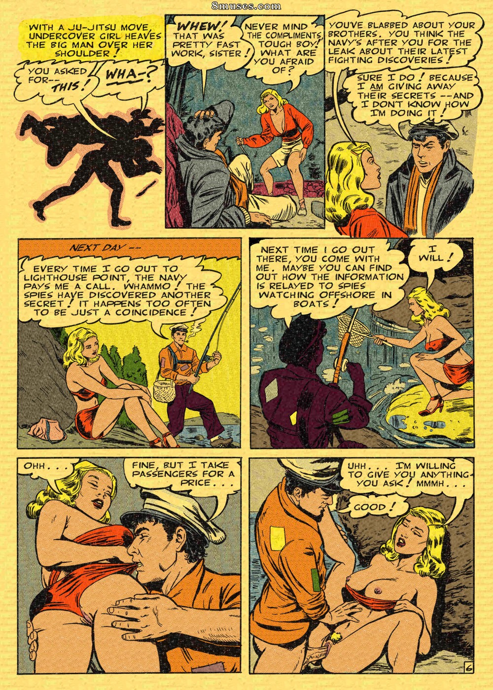 Fredric Wertham Comics - Chica encubierta - Página 7