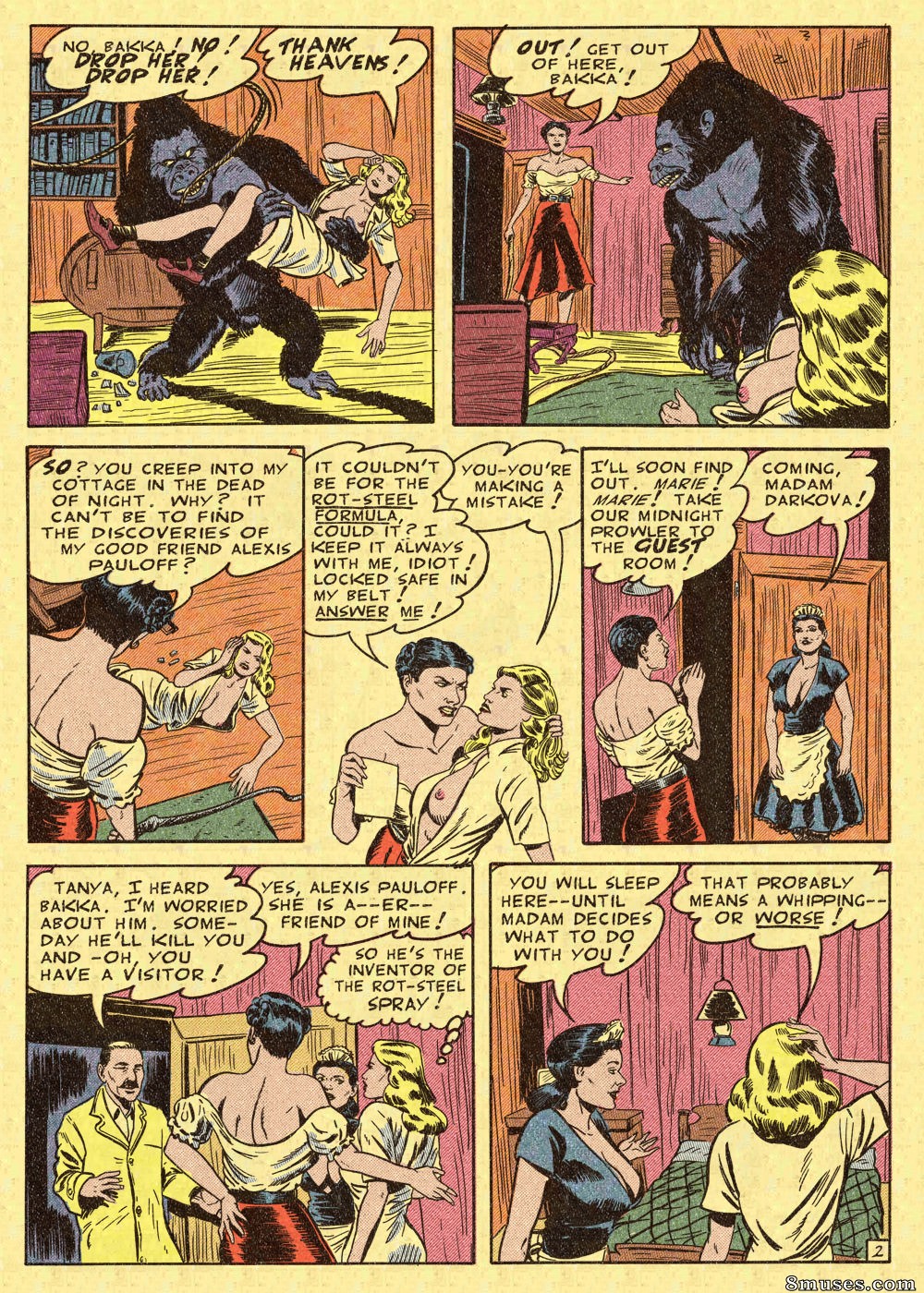 Fredric Wertham Comics - Garota disfarçada - Página 38