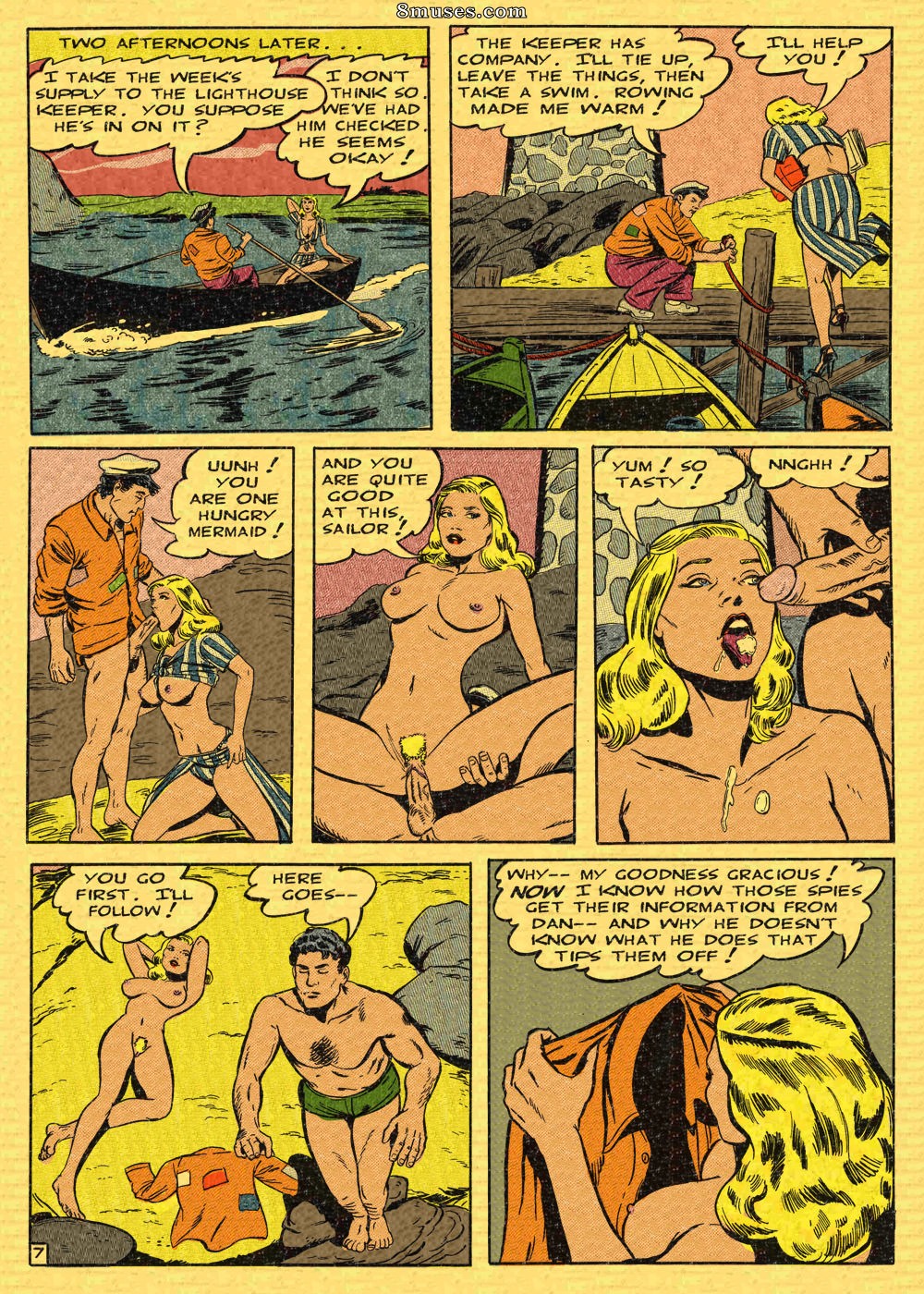 Fredric Wertham Comics - Garota disfarçada - Página 8