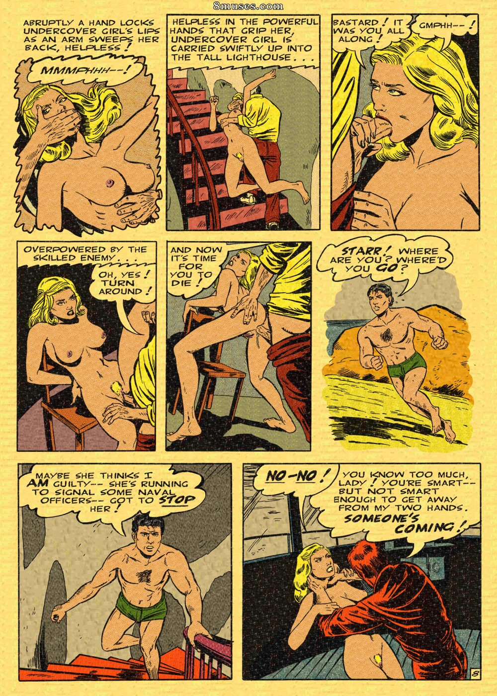 Fredric Wertham Comics - Chica encubierta - Página 9