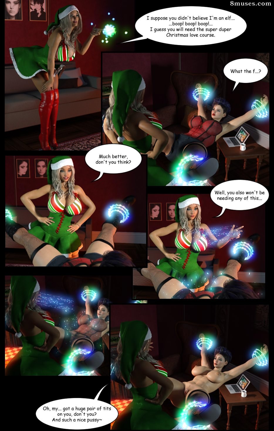 DynamiteJoe - Futa Stories - A Very Bitchin Christmas - Page 4