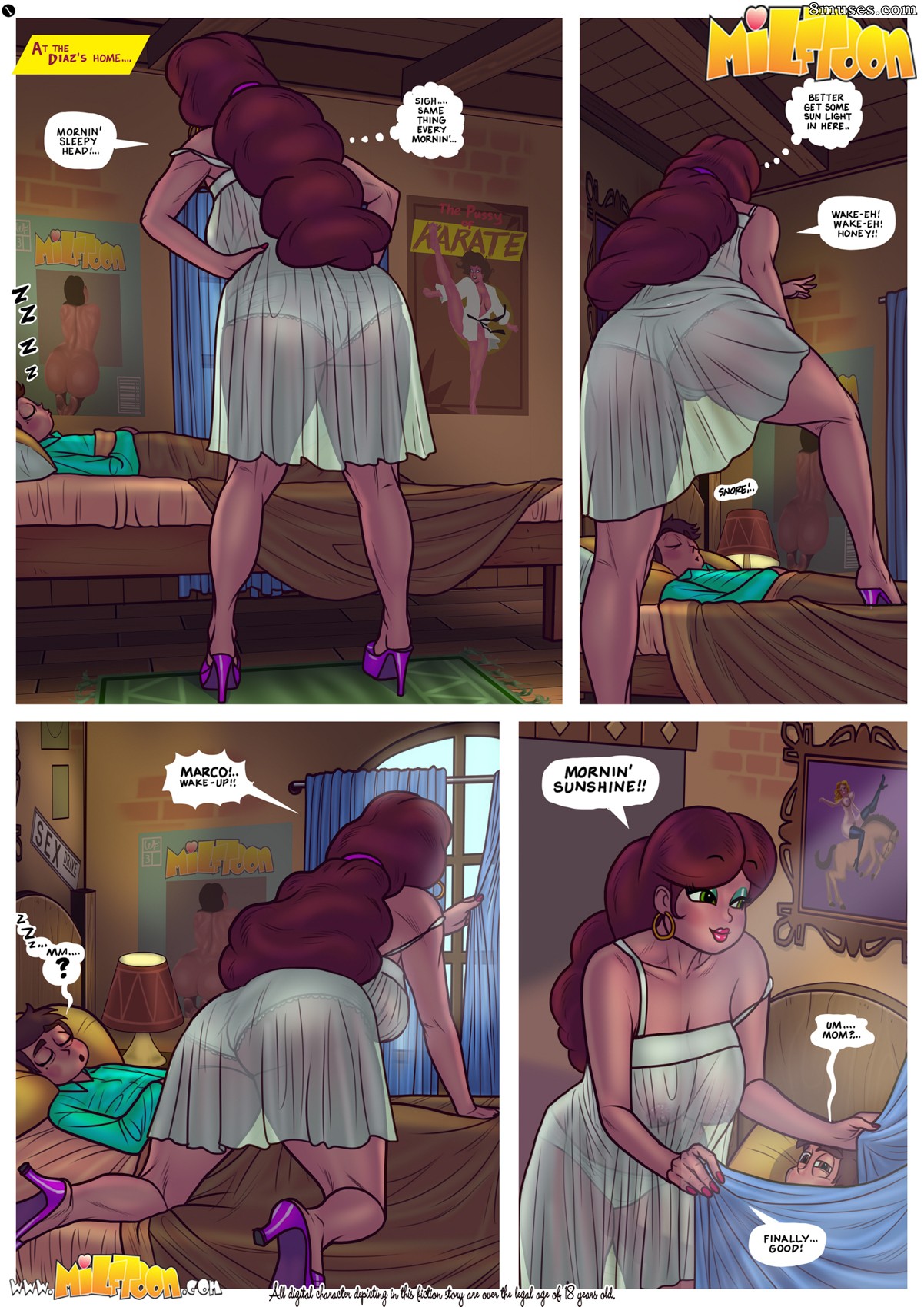 MilfToon Comics - Marco vs as Forças da MILF - Página 1