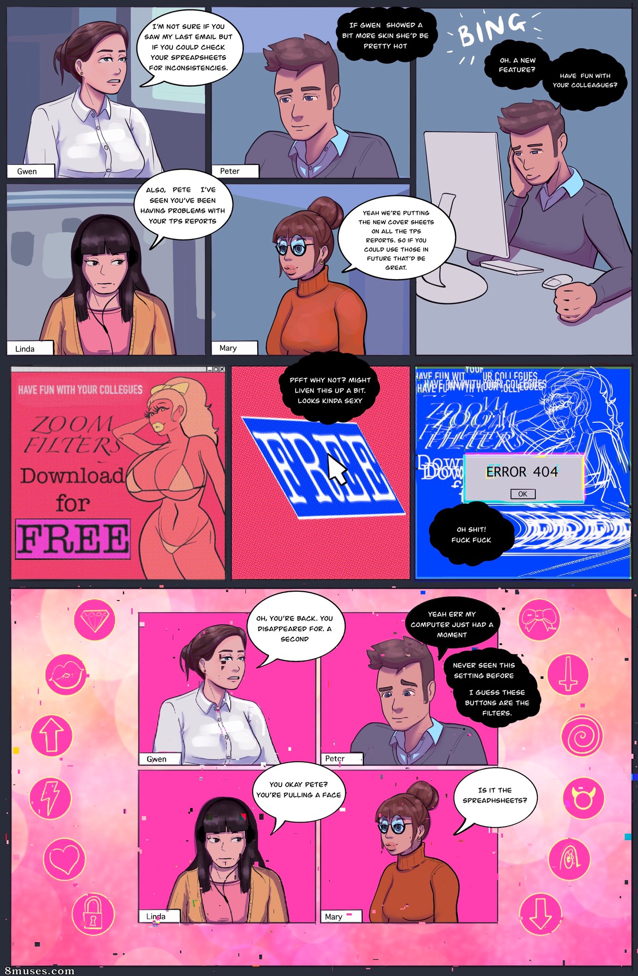 ManaOmega Comics - Virus - Page 1