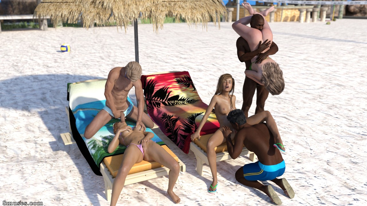 Leonox - Fun at the beach - Page 8
