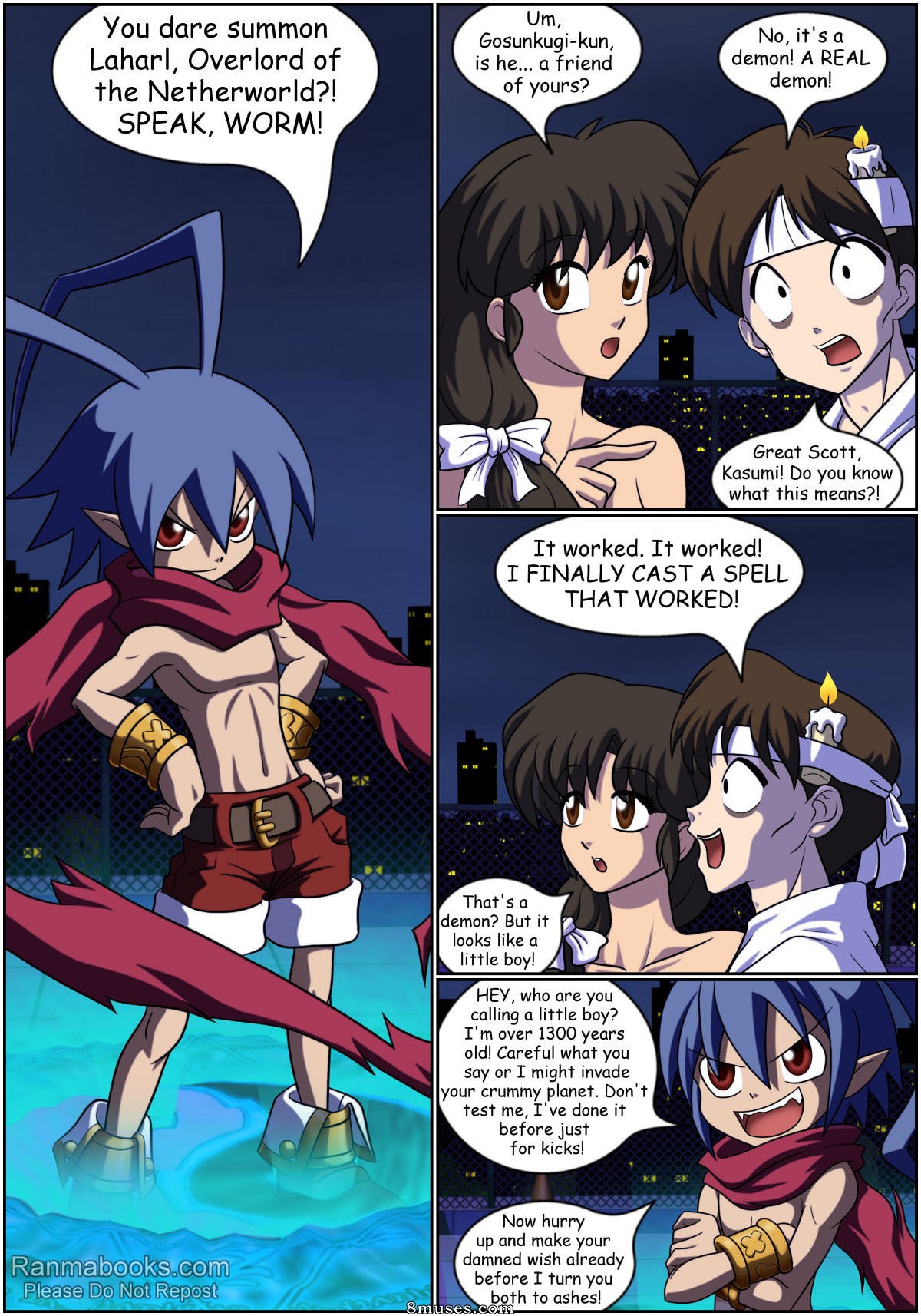 Ranma Books Comics - Filho do vudu - Página 24