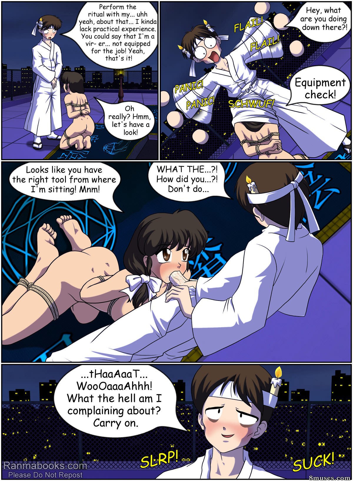 Ranma Books Comics - Filho do vudu - Página 16