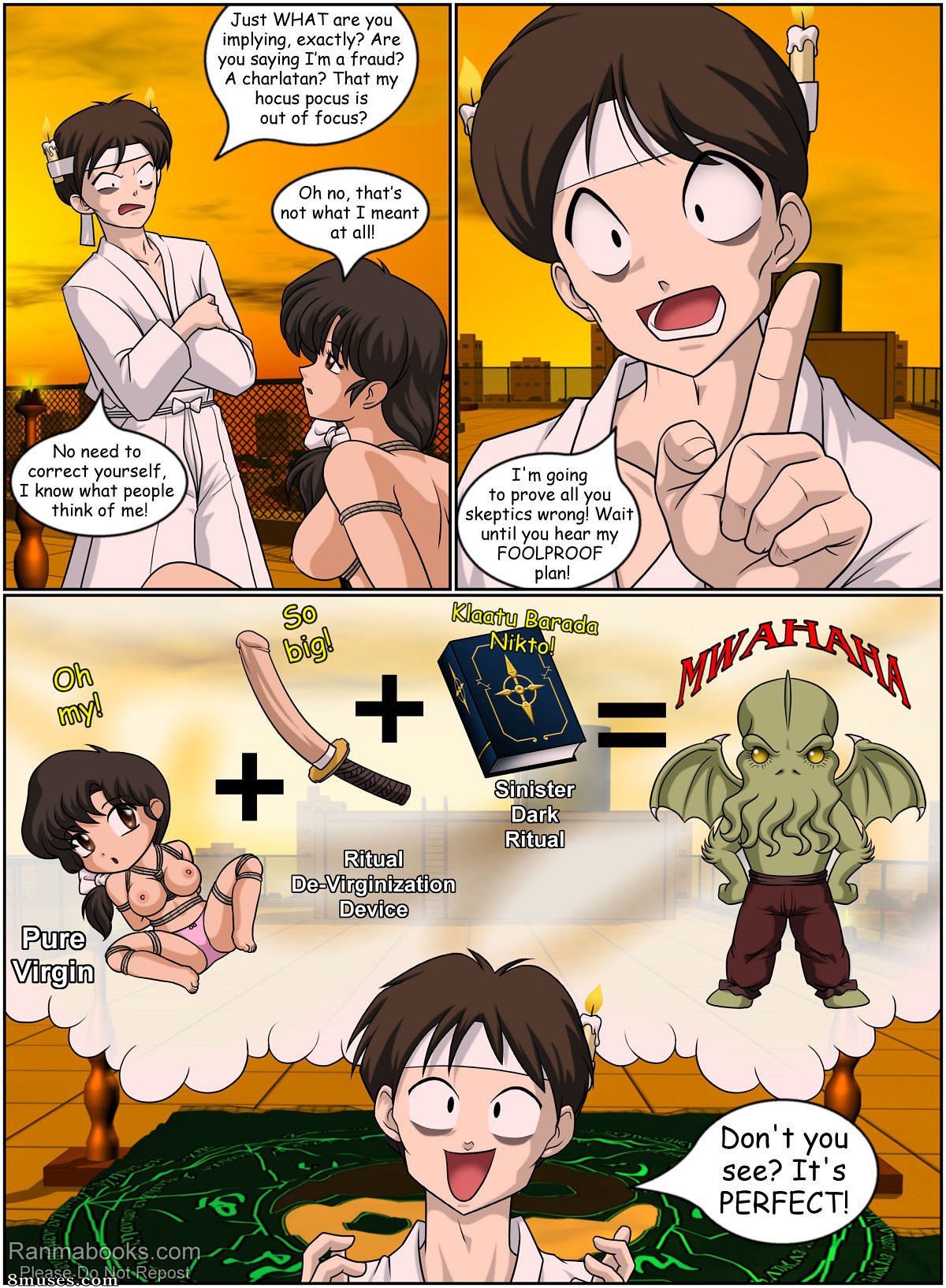 Ranma Books Comics - Niño vudú - Página 7