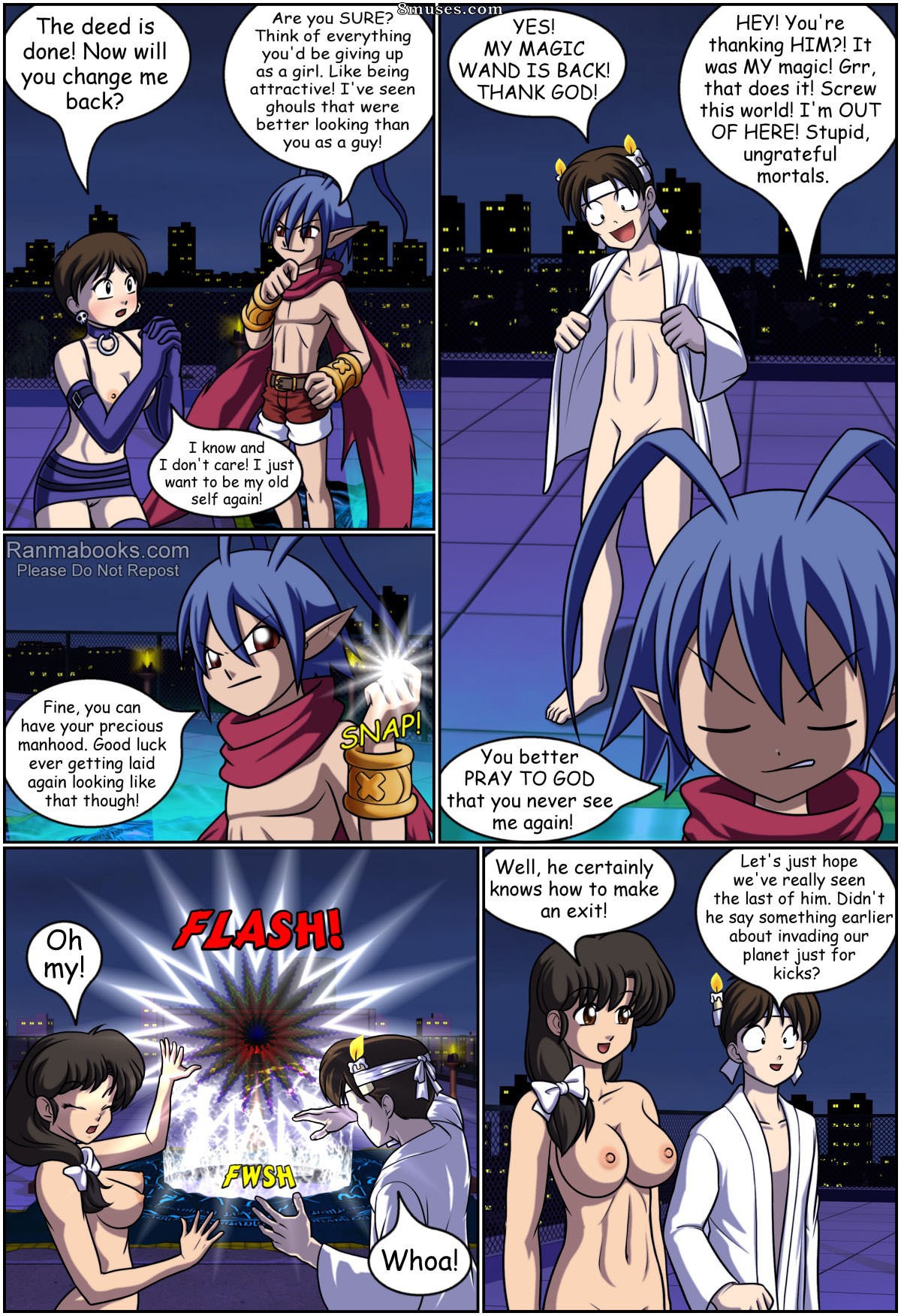 Ranma Books Comics - Filho do vudu - Página 37