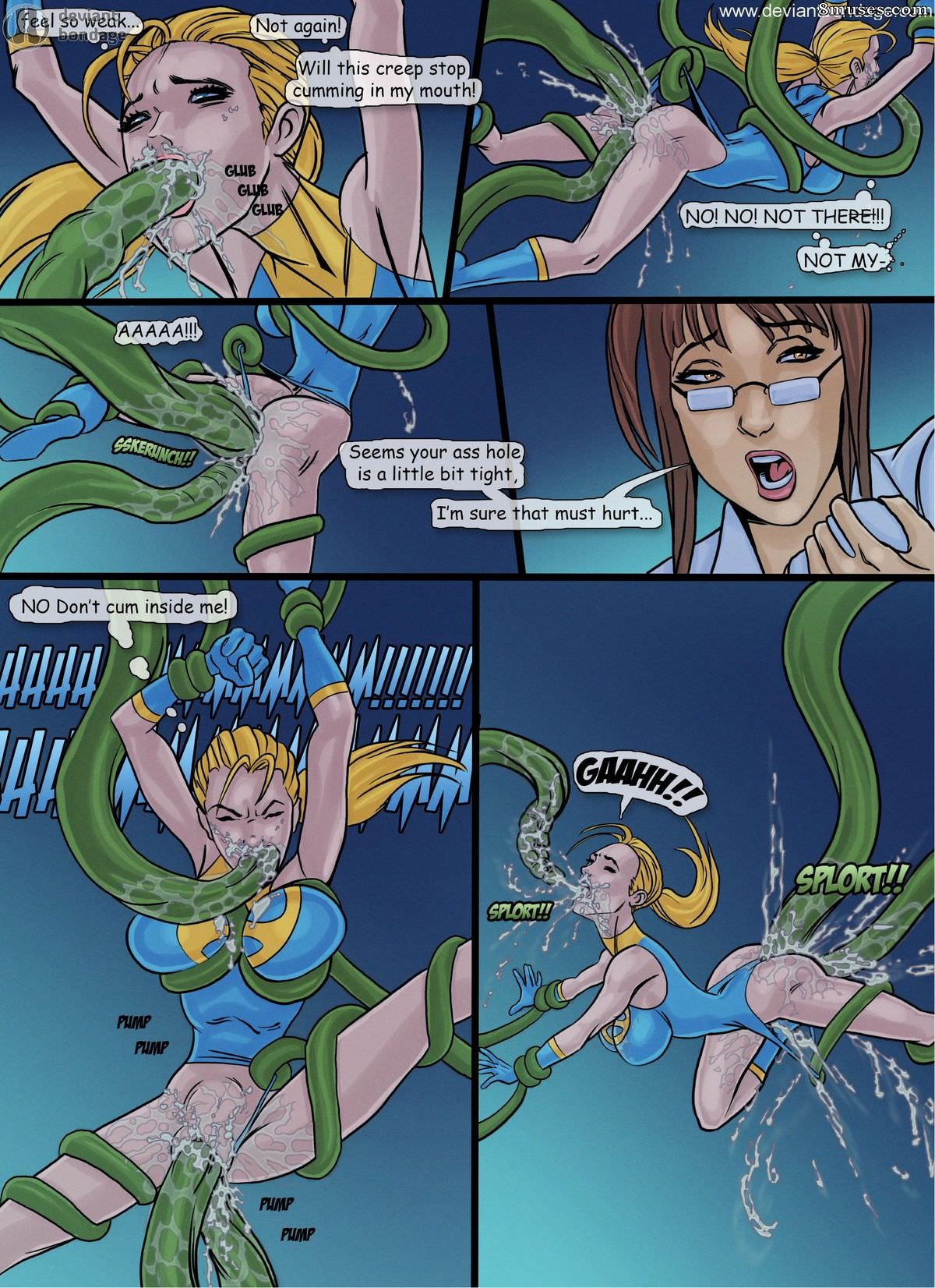 DBComix - Deviant Bondage Comics - Lunagirl Troubles at the Greenhouse - Page 5