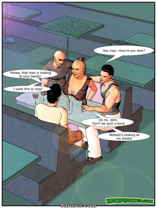 HotWife Comics - Wife at the Club - Page 6