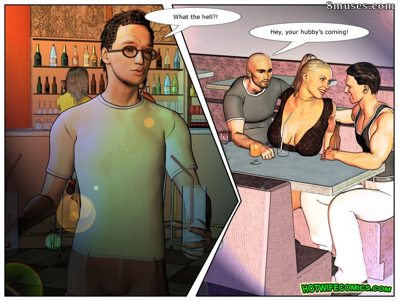 HotWife Comics - Wife at the Club - Page 4