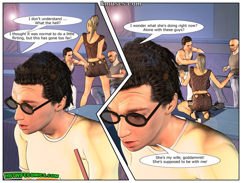 HotWife Comics - Wife at the Club - Page 14
