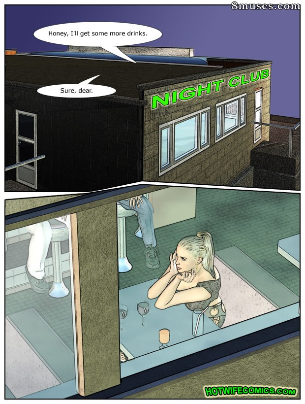 HotWife Comics - Wife at the Club - Page 2