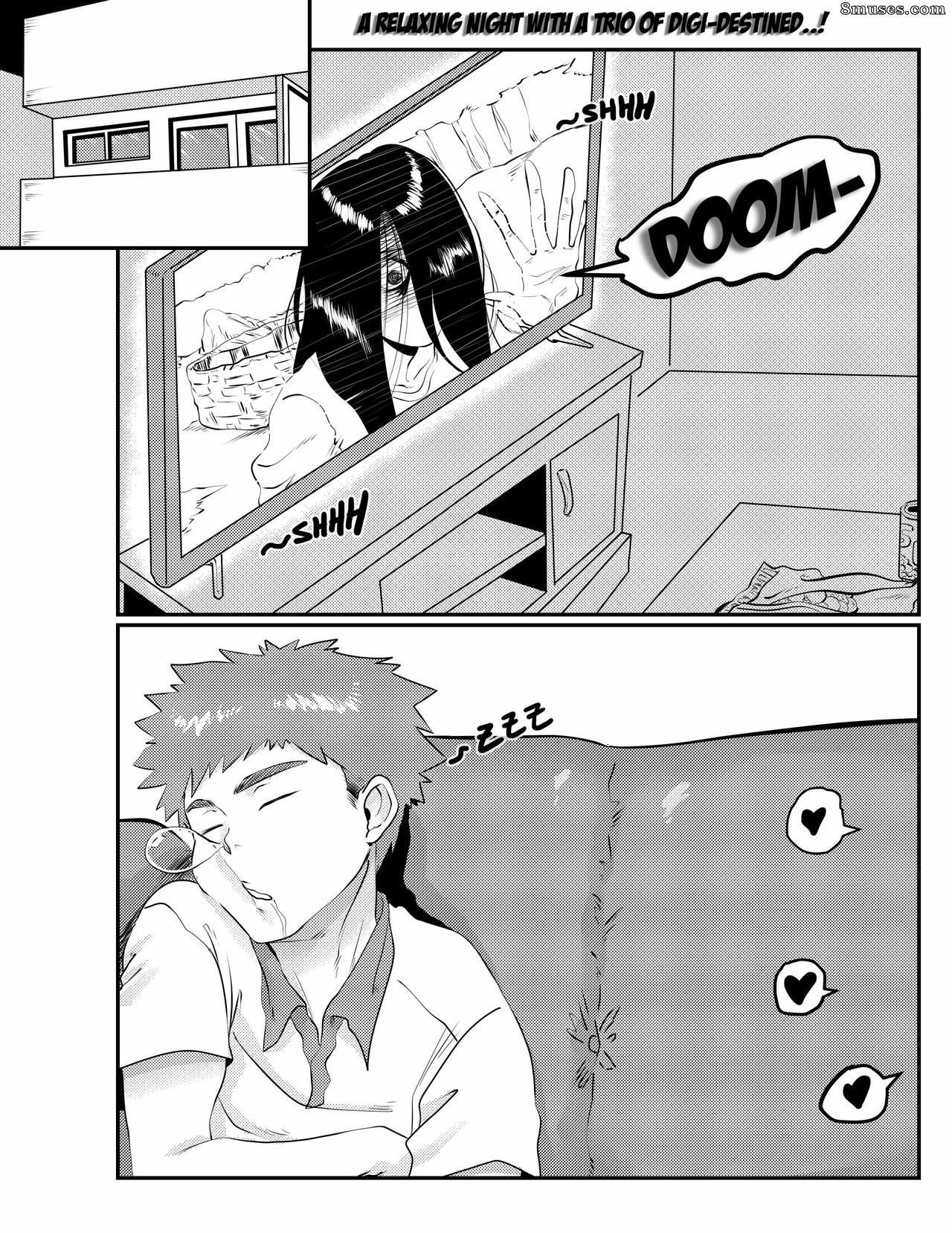 Aarokira Comics - Tri-some Digimon - Página 3