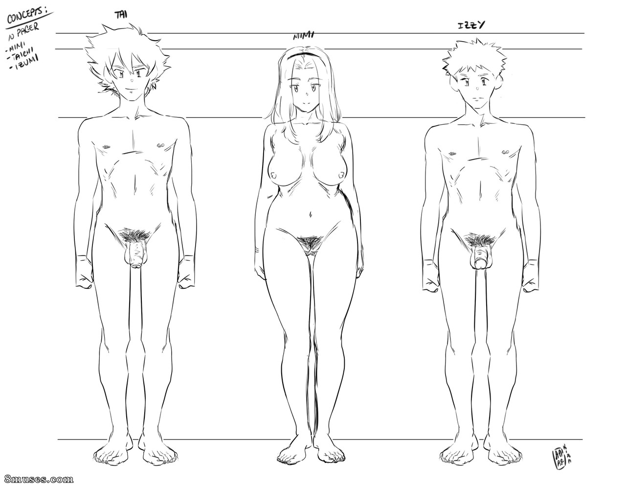 Aarokira Comics - Tri-some Digimon - Página 14