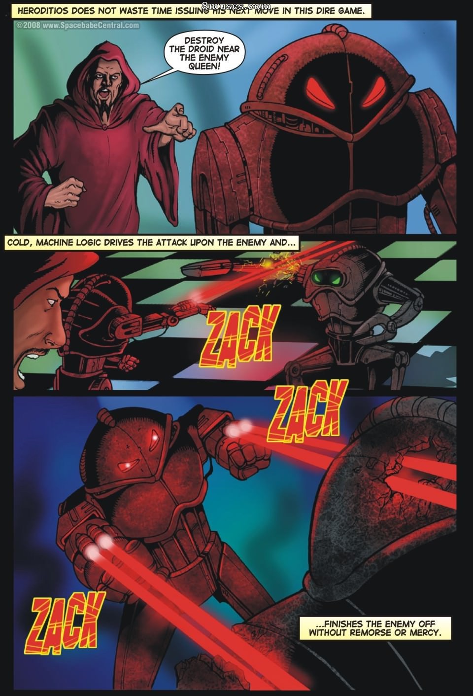 Space Babe Central - Checkmate - Page 12