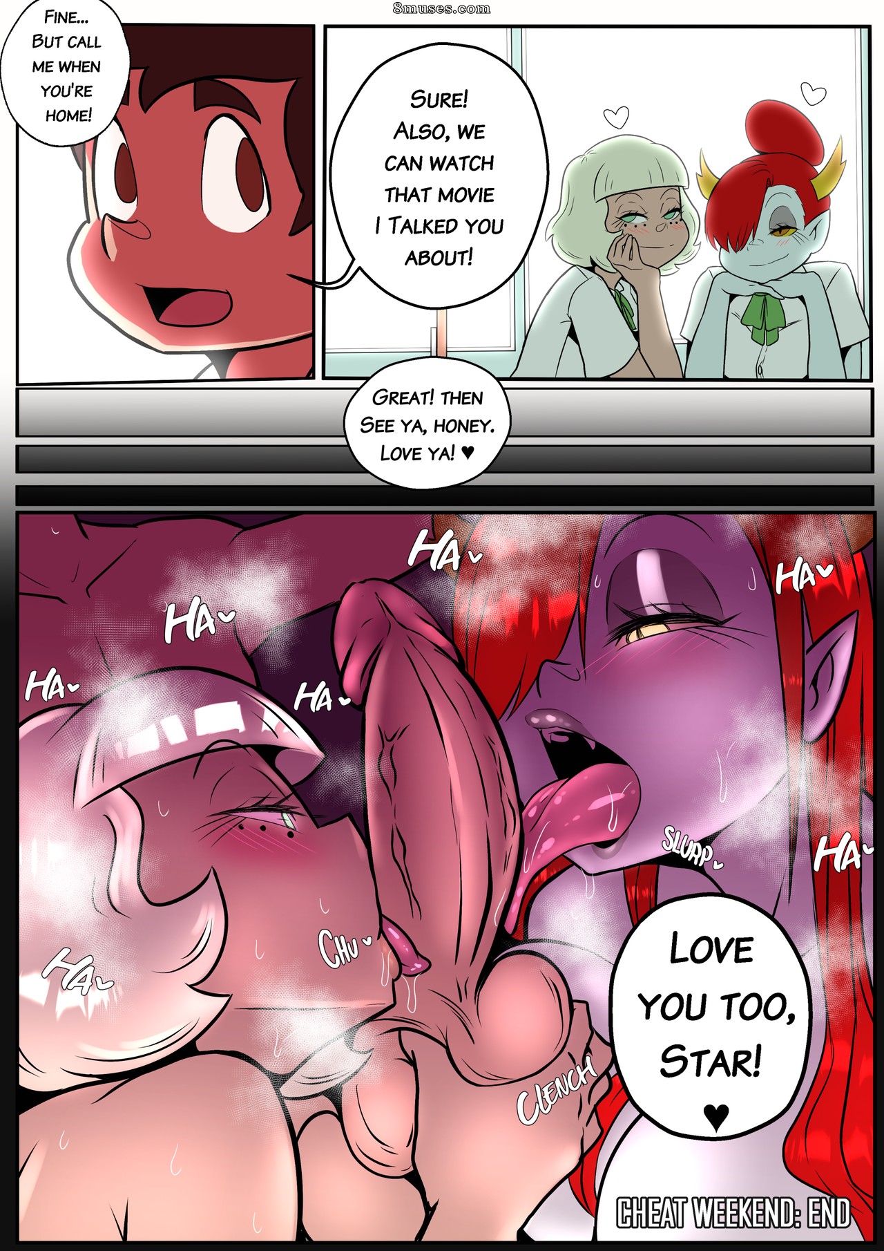 Cheat Weekend - Love Birds' Sunday - Color - Page 28