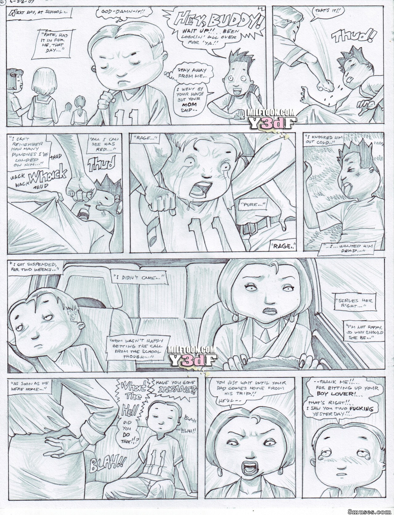 MilfToon Comics - Finais de semana X - Página 7