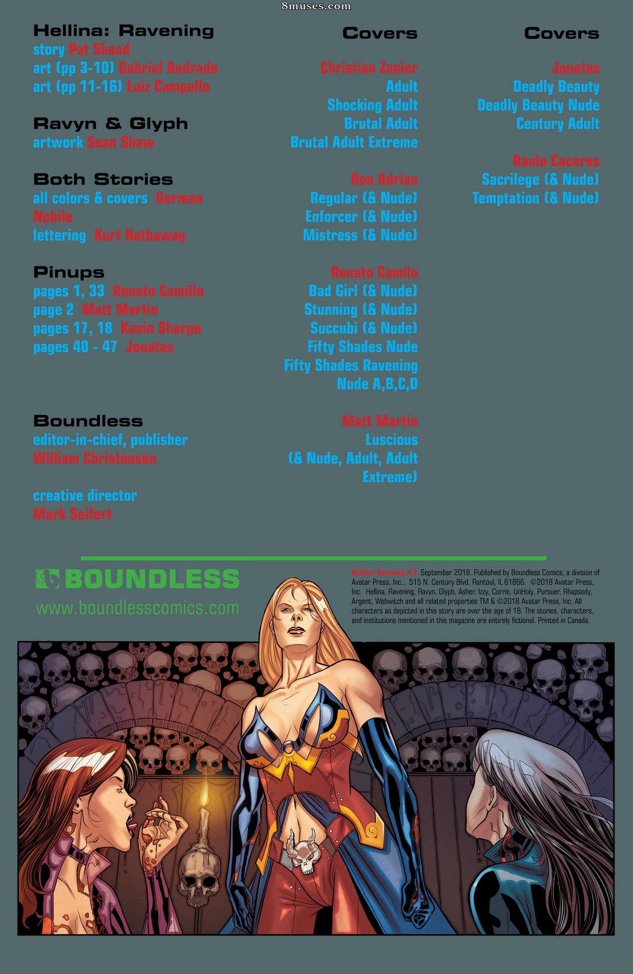 Hellina - Ravening - Numéro 1 - Page 2