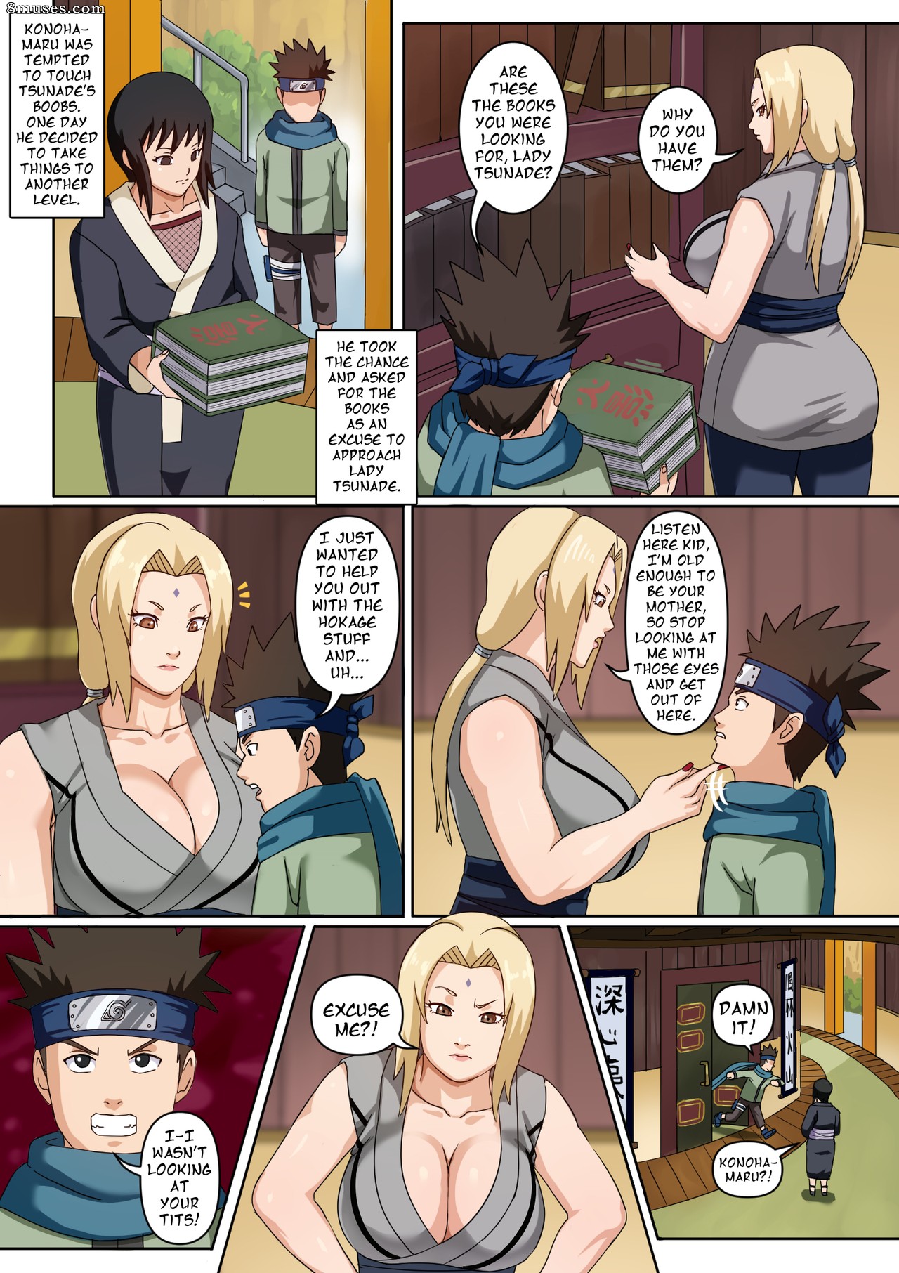 Patte rose - Entraînement spécial de Tsunade - Page 2