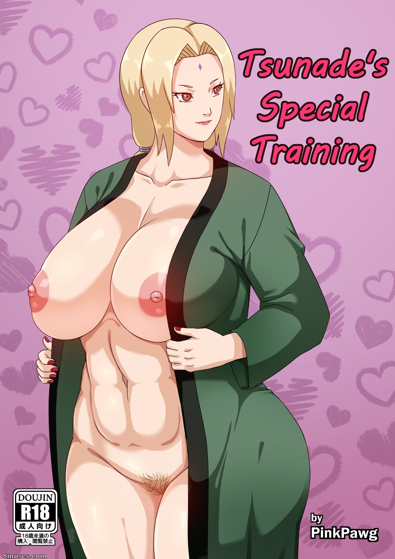 Pink Pawg - Tsunade's Special Training - Page 1