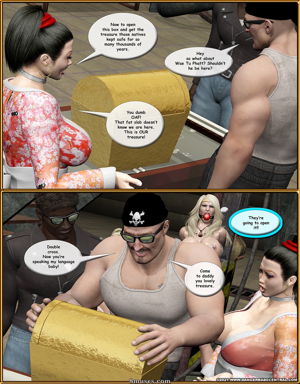 3D - The Cursed Treasure of the Aztecs - Page 412