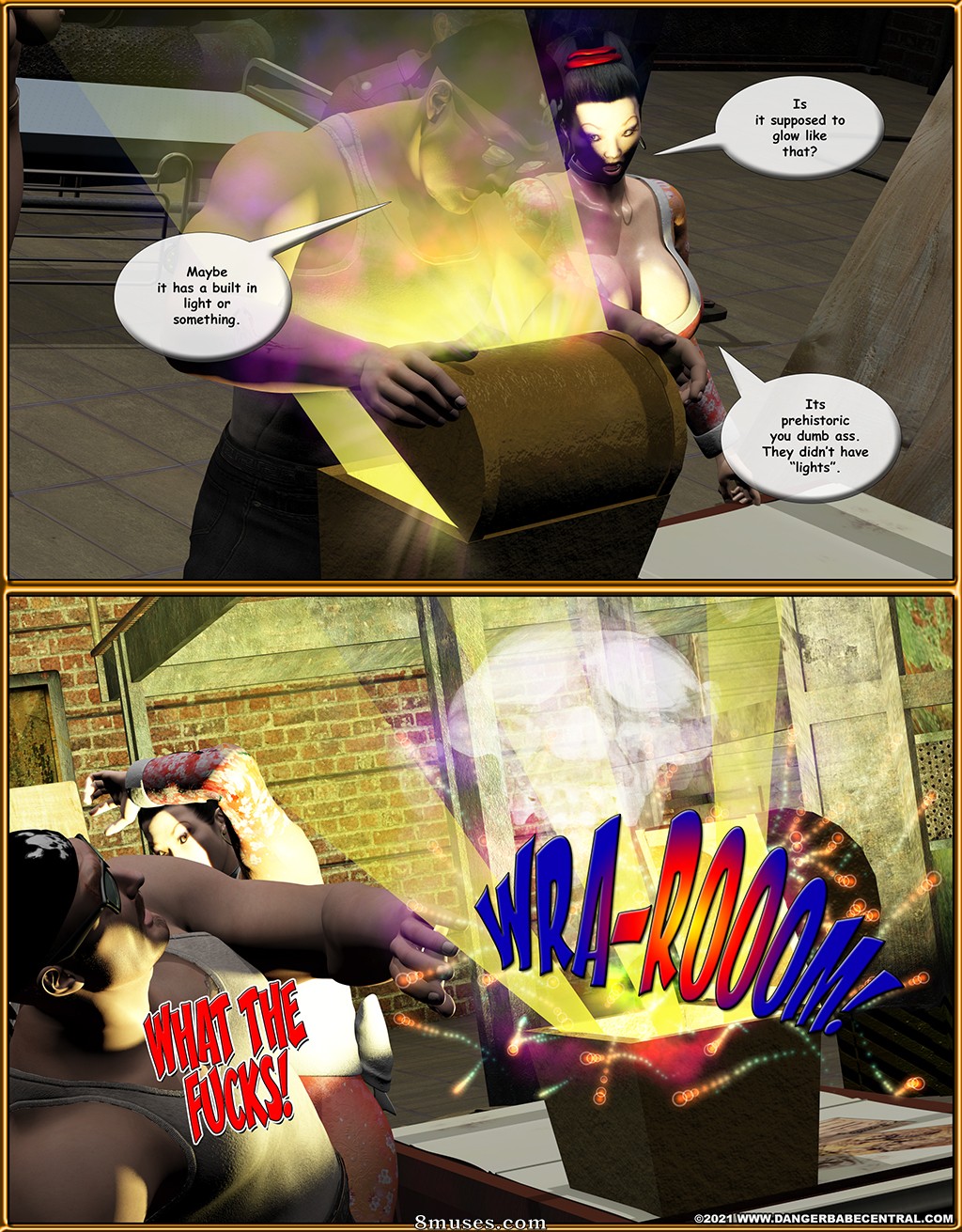 3D - The Cursed Treasure of the Aztecs - Page 441