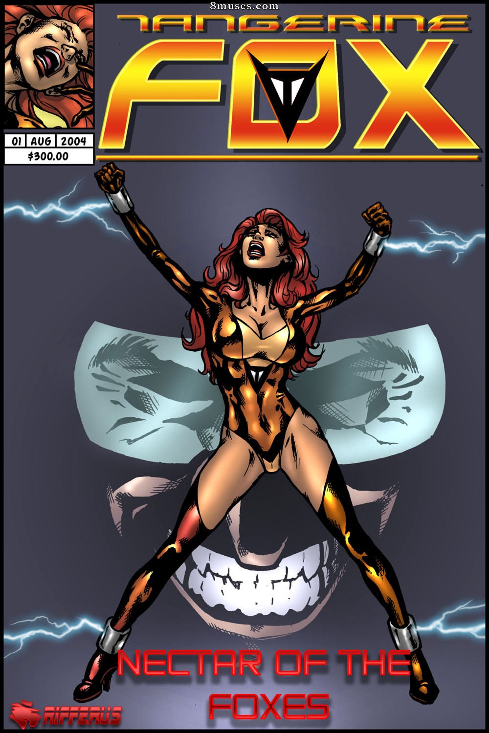 Superheroine Central Comics - Raposa tangerina - Página 1